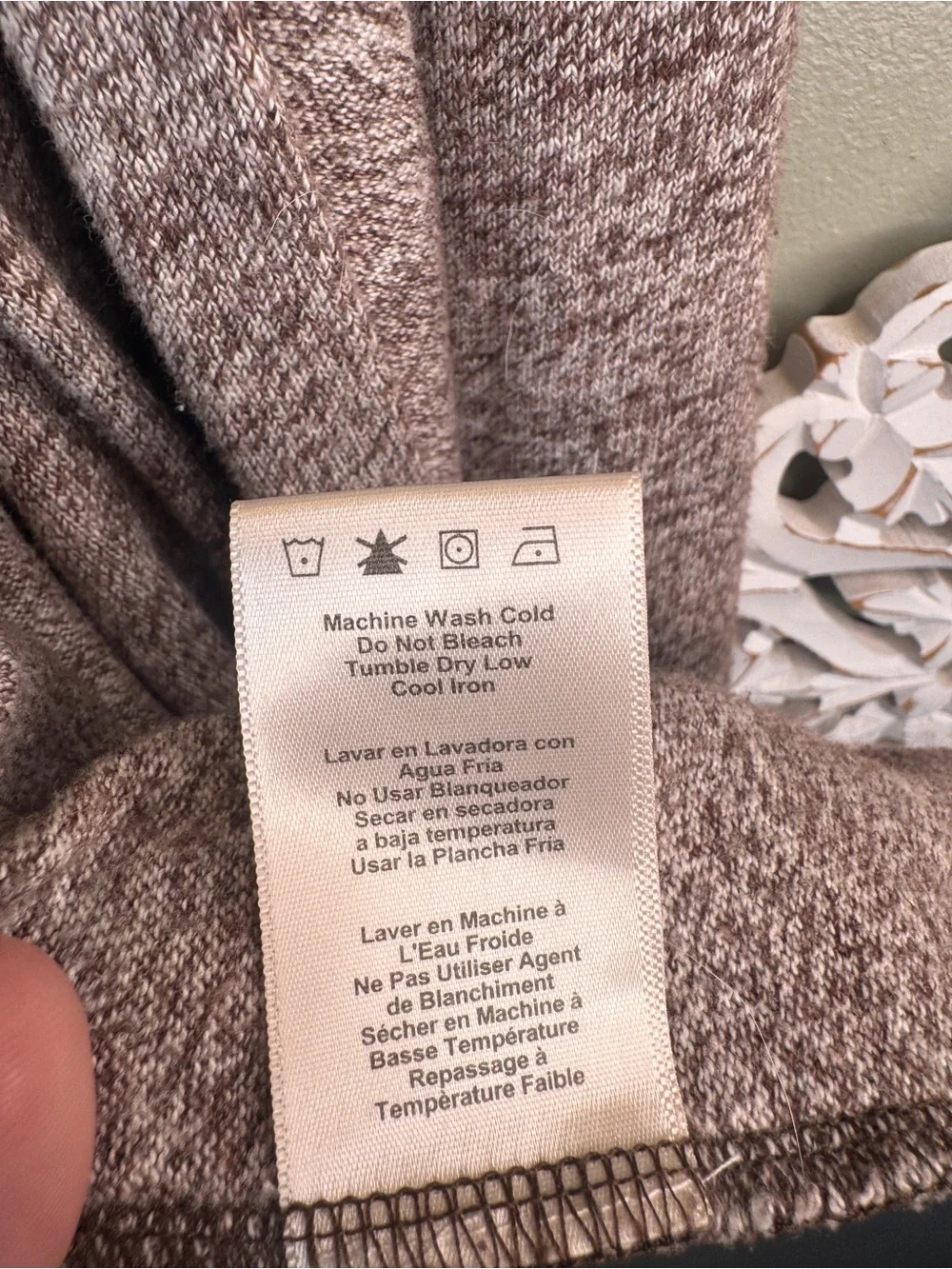 UGG Australia Brown Marled Waterfall Cardigan Size L